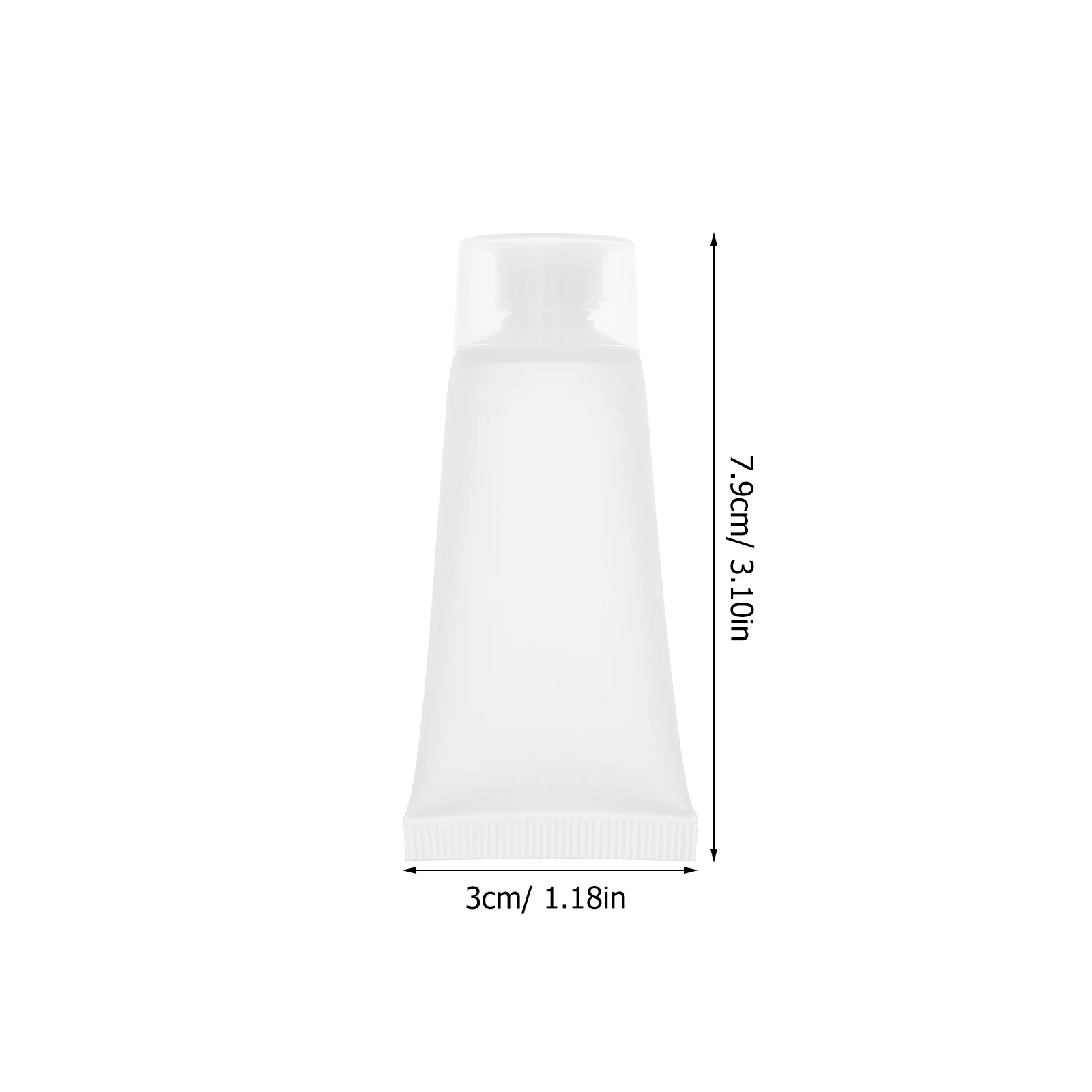 50 قطعة أنابيب ضغط فارغة إعادة الملء السفر معجون الأسنان الحاويات المحمولة كريم غسول زجاجات الشامبو مانعة للتسرب ل #6