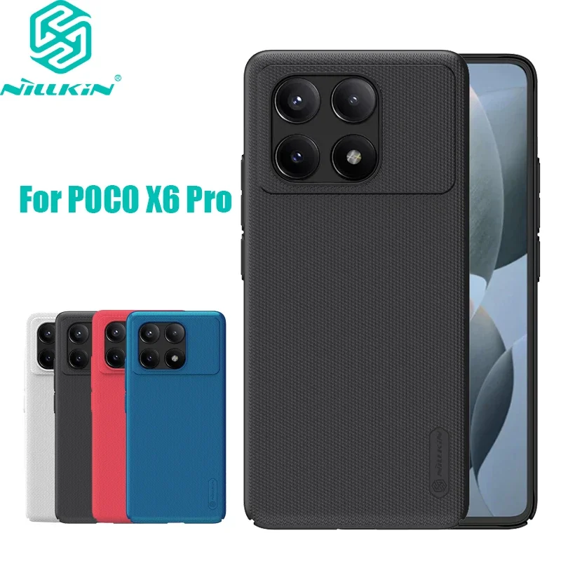 

Жесткий противоударный чехол NILLKIN для Xiaomi Poco X6 Pro