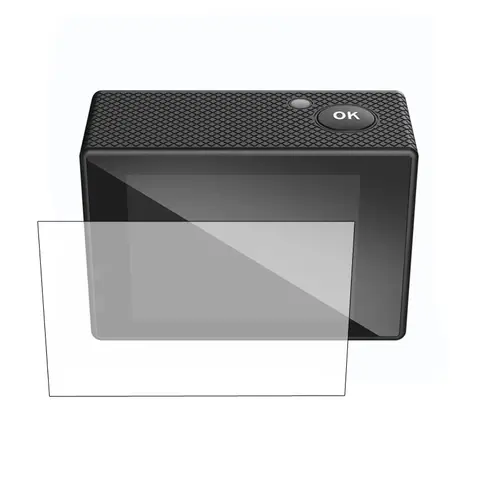 PET 투명 소프트 필름 LCD 디스플레이 스크린 보호대 커버, SJCAM SJ4000 에어 와이파이 4K 액션 카메라 보호 액세서리, 3 개