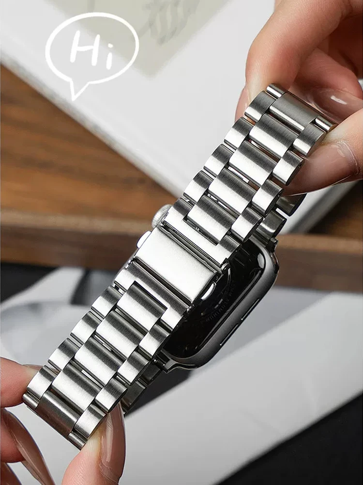 Stainless Steel Strap For Xiaomi Mi band 9 Pro/8Pro For Redmi Watch 4 5 6 Metal Watchband Smartwatch Replaceable Bracelet Correa