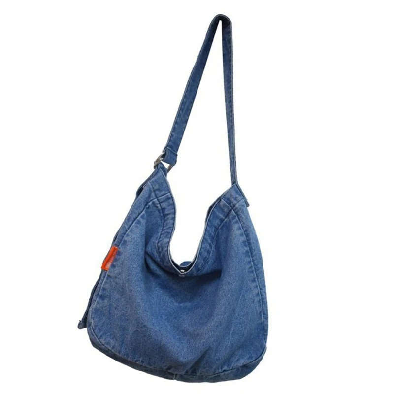 Elegant Jeans Crossbody Bag for Women Simple and Artistic Shoulder Purse Satchel Suitable for Various Occasion