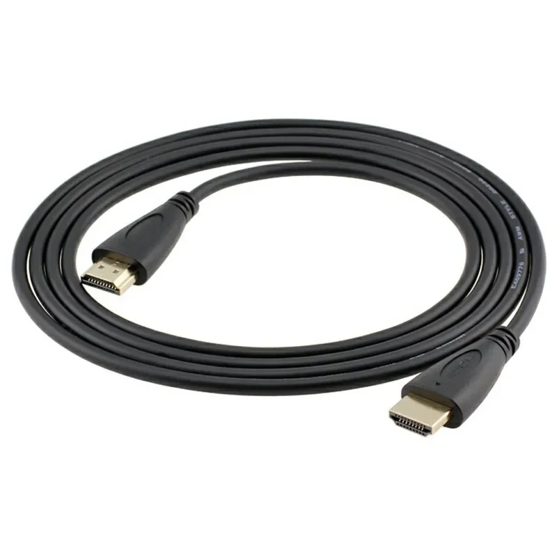 สายเคเบิลที่รองรับ HDMI ความเร็วสูงพร้อมอีเธอร์เน็ต รองรับ 1080p 3D และการคืนเสียง 0.3 ม. 1 ม. 1.5 ม.