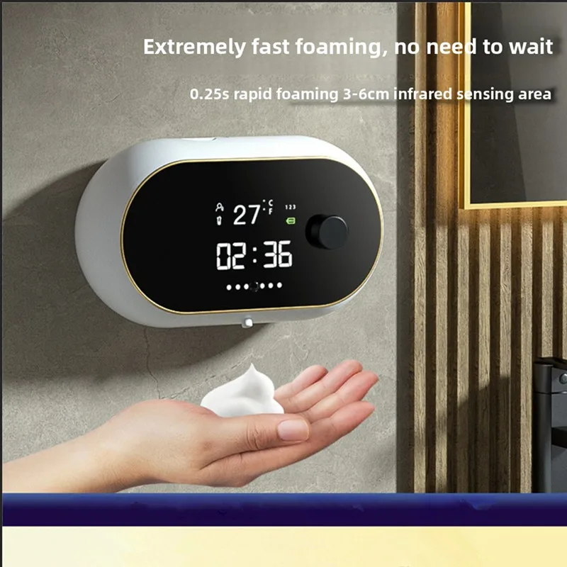 

Intelligent induction hand washing machine Automatic soap dispenser Wall mounted mobile phone washing machine USB convenient foa