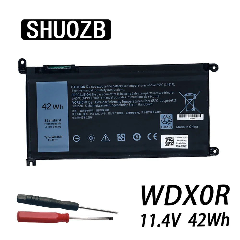 

New WDX0R Battery For DELL Inspiron 13 5368 5378 7368 14 7460 7472 5468 15 5538 5567 5568 7560 7570 7569 17 5765 5767 P61F P74G