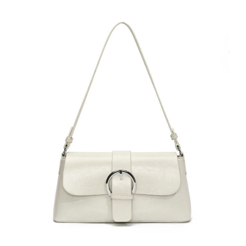 2025 Spring Women's Luxury Shoulder Crossbody Bag Practical PU Leather Underarm Purse Work Handbag With Adjustable Strap