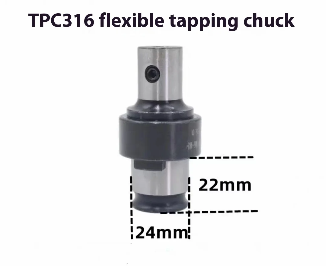 TPC830 TPC316 Taps Chuck Tapping Chuck Overload Protection Quick change For TP Tapping Tool Holder Drilling Tools