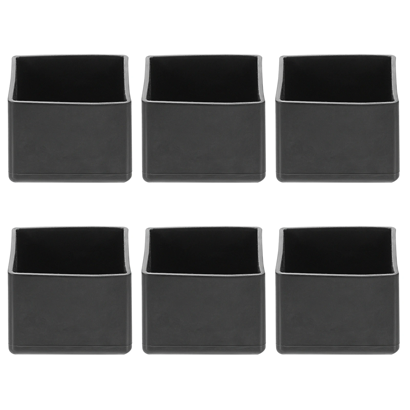 12pcs Square Chair Leg Covers Floor Protectors For niture Sofa Table Bed Durable Easy Install No Damage Home Office Gift Idea