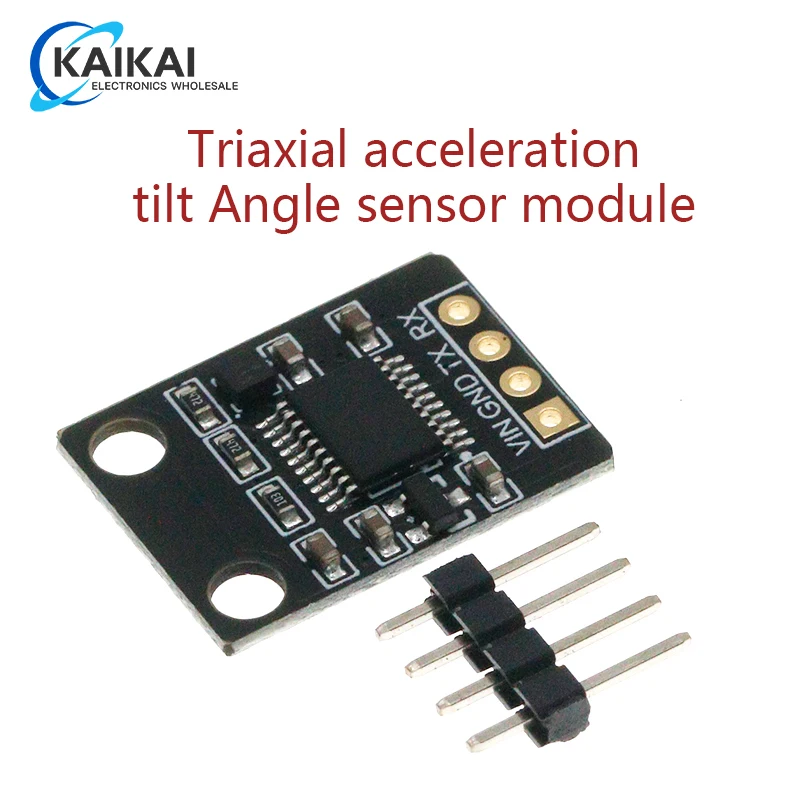 SC7A20H 3 axis acceleration tilt angle sensor module tilt angle horizontal detection serial port output