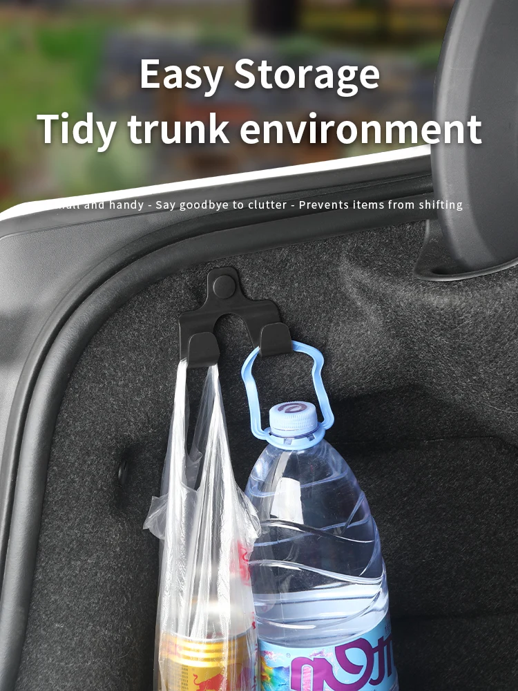 Universal Car Trunk Storage Hook Sundries Bag Towel Hook Auto Interior Organizer Accessory For BMW G30 G38 G20 F30 F10 X3X4 X5X6