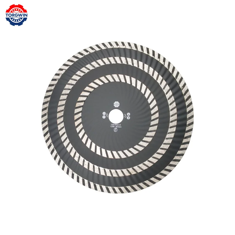 Sega circolare da 180MM disco diamantato smerigliatrice angolare TORGWIN frese a Gas utensili da taglio per calcestruzzo in mattoni di granito di marmo sega circolare