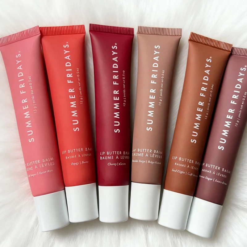 الصيف الجمعة البيج بلسم الشفاه أحمر الشفاه ترطيب لامع السلس لينة الشفاه مستحضرات التجميل حالمة زيت الشفاه ماكياج مغذي العناية بالشفاه #1