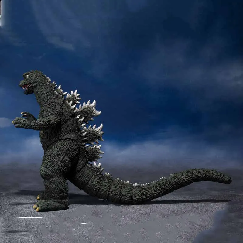 Bandai Original SHM Anime Figur GODZILLA 1972 Anime Action Figuren Spielzeug Für Jungen/Mädchen/Kinder/Weihnachtsgeschenk