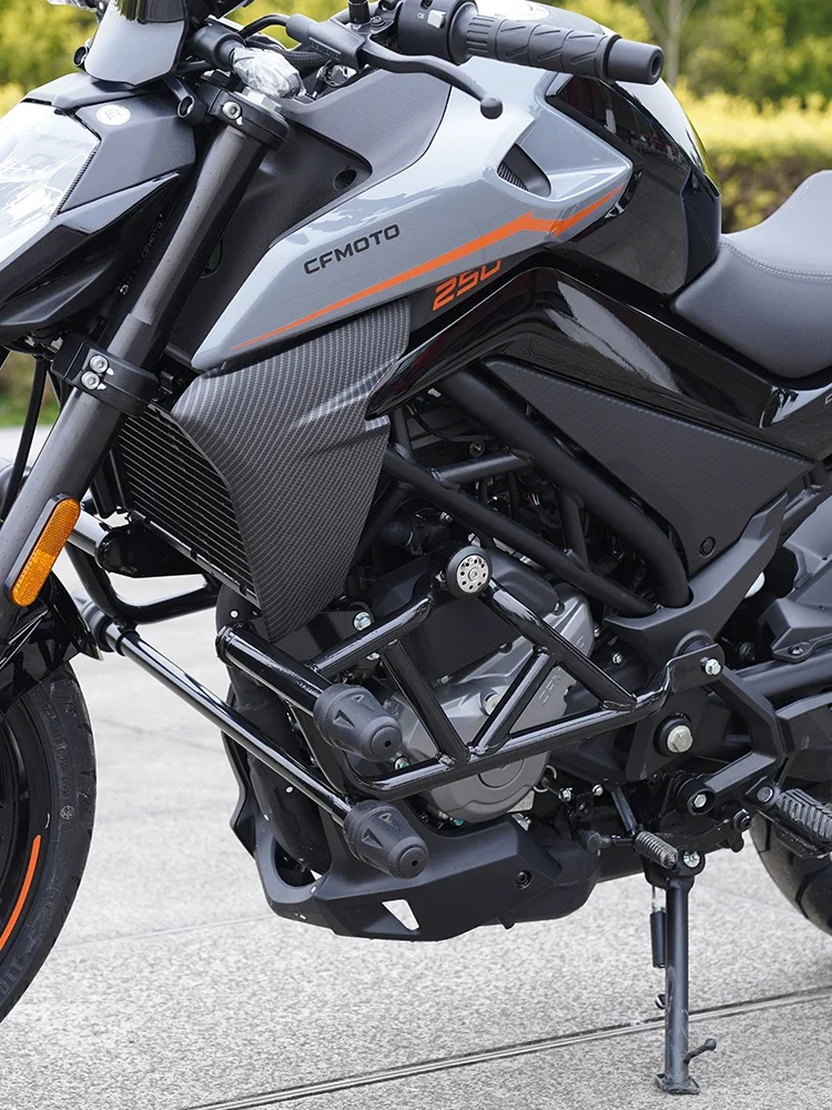 Adecuado para parachoques Spring Breeze NK250, barra frontal CF250NK, modificación de motocicleta, barra anticaída acrobática, barra competitiva