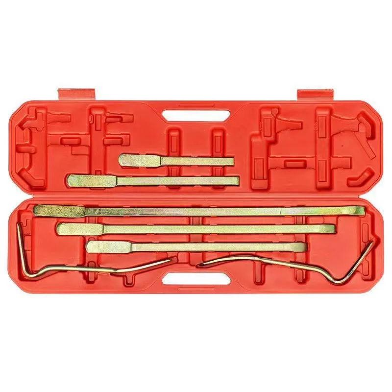 

Special Vehicle Metal Sheet Repairing Tool Auto Sheet Metal Crowbar Set Beam Corrector 7 Pcs Car Body Dent Repair Crowbar