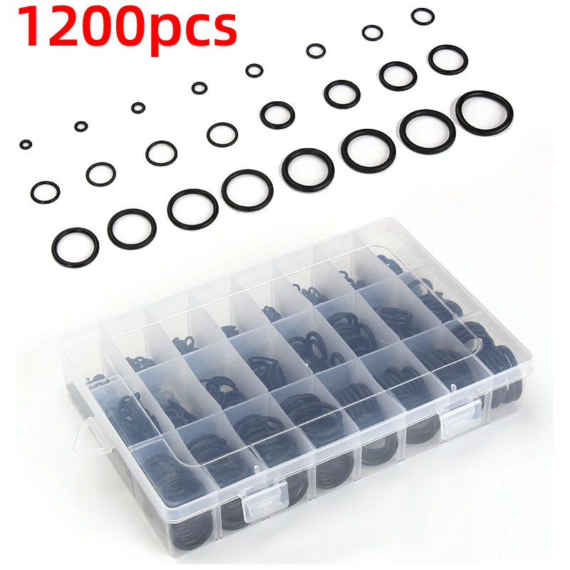Air Conditioning Rubber Guard Coil O-Ring Seals Nitrile Material Universal Gasket