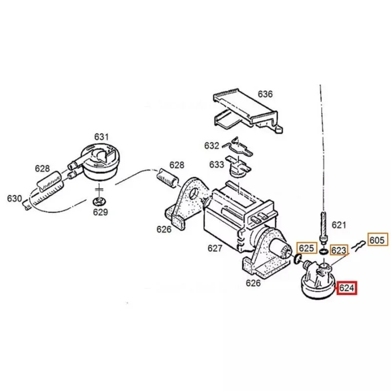 

For Automatic Coffee Machine Regulator Valve Steady Flow Pulse Damper Accessories Apply To Dr. KALAMI JURA