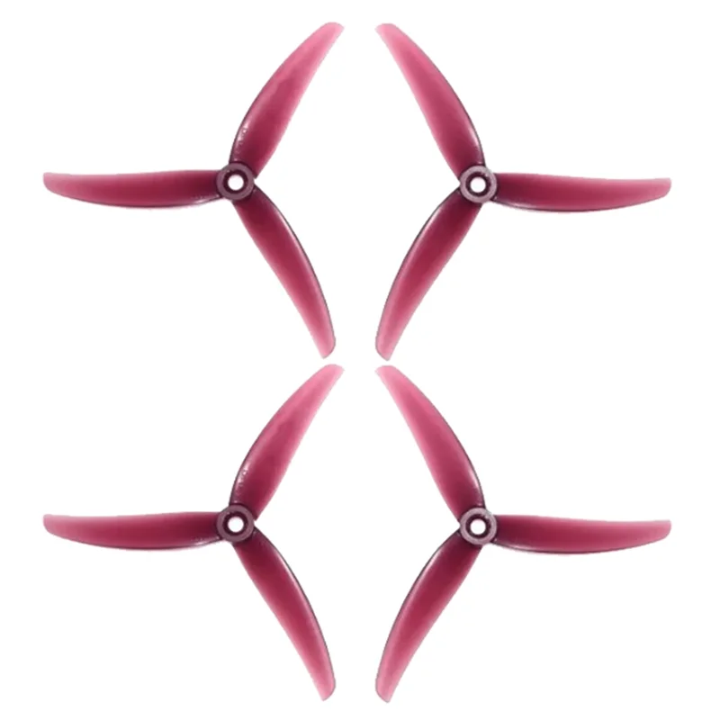 Новинка-2 пары 5-дюймовых пропеллеров 4,9X3,3X3 3 лопасти CCW + CW пропеллер для RC FPV Drone DIY Запчасти D