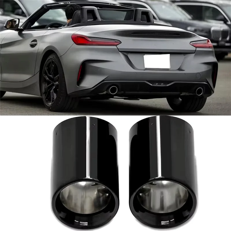 

For BMW Z4 G29 2019-2024 Car Tailpipe Cover Replacement Exhaust Trim Muffler Tip Accessories