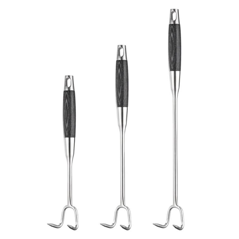 

Hook Stainless Steel Cooking Tools Barbecue Flipper Hooks Cooking Accessories Suitable for Barbecue and Cooking X3UC