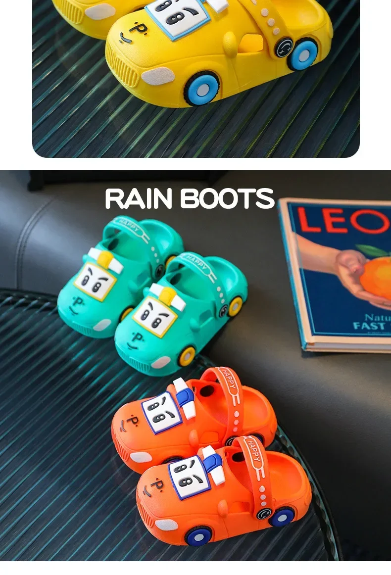 Baby hole shoes summer boys and girls infants and young children anti slip soft soles  indoor children cool slippers