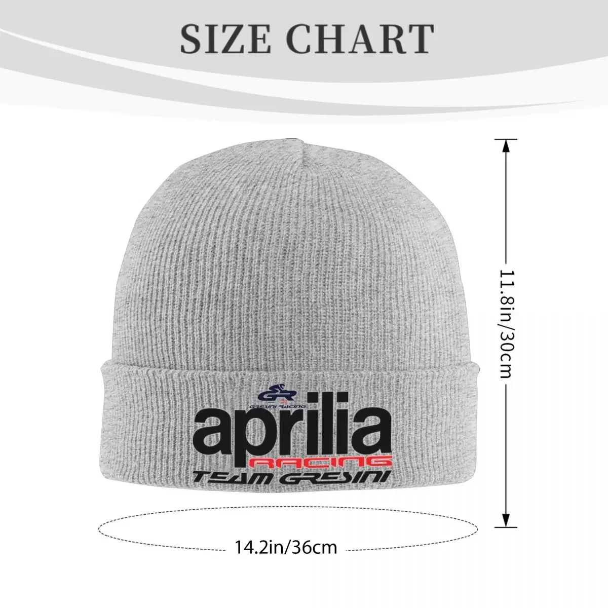 Moto Bonnet Hats Aprilia Racing Knit Hat Men Women Cute Warm Soft Beanie Hats Autumn Outdoor Custom Cap