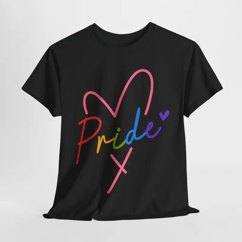 Pride heart T-Shirt | LGBTQ+ Community Tee | Celebrate Love & Diversity