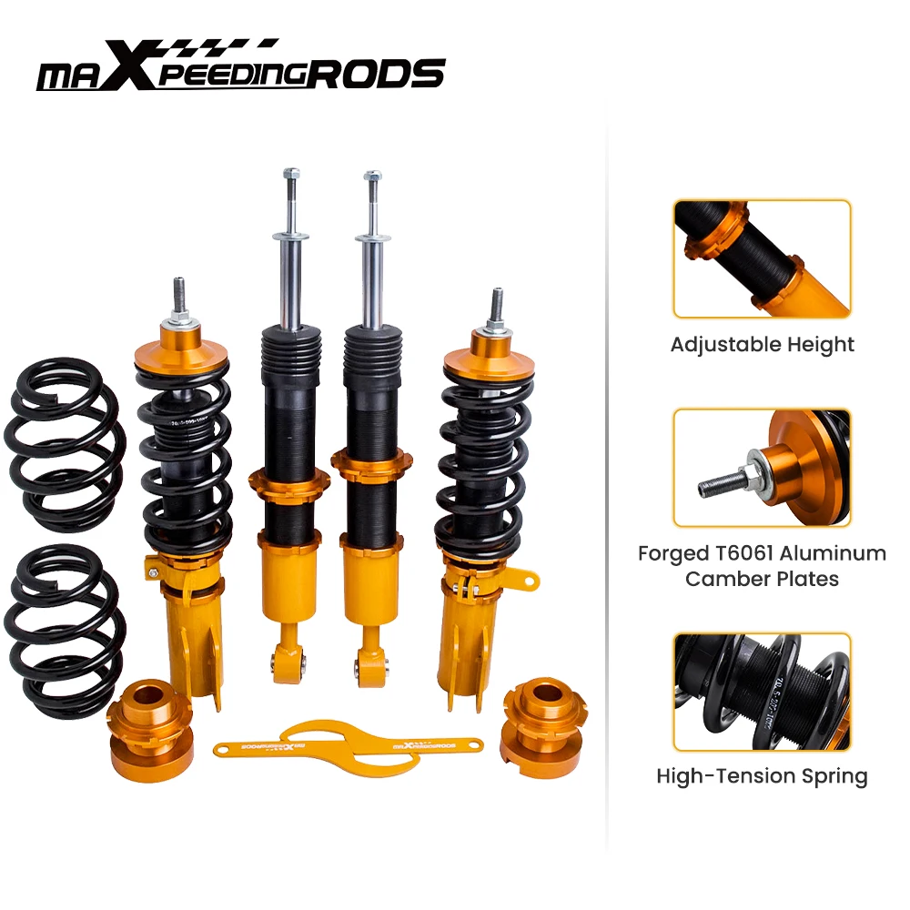 

Racing Coilovers Lowering Kit For Honda Fit 1st Gen 07-08 Shock Absorber Coilover Spring & Shock Assembly