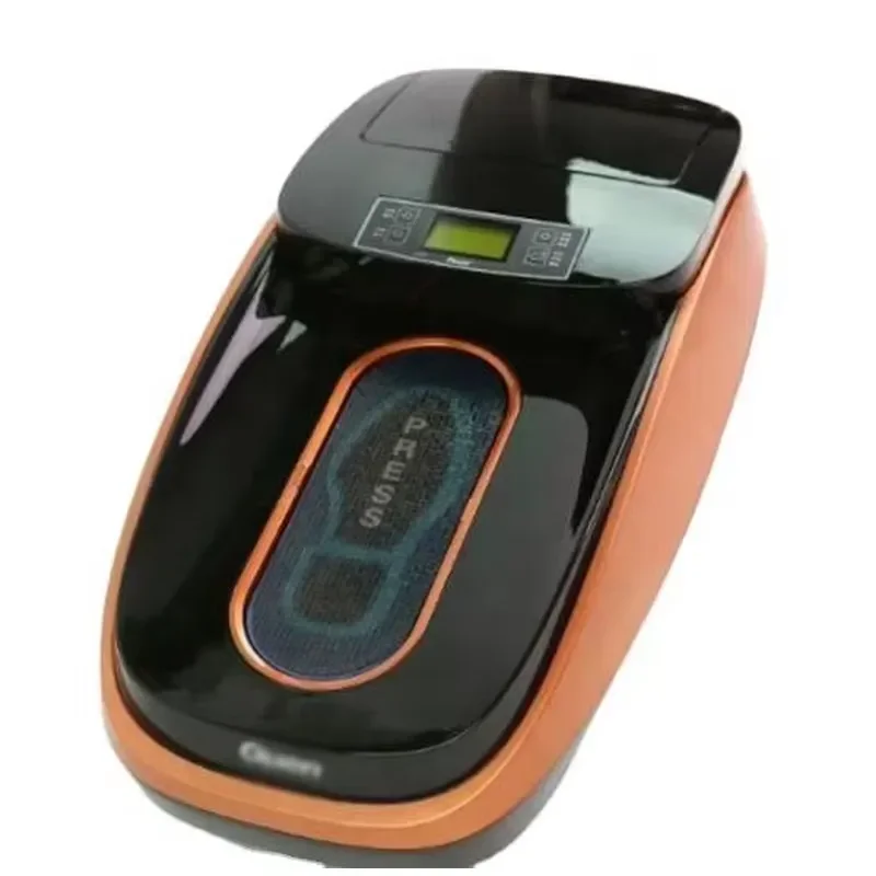 Automatic Electric Shoe Cover Dispenser Machine for Home Hotel Clinic Outdoor Use PVC Plastic Boot Covers with Bag Easy