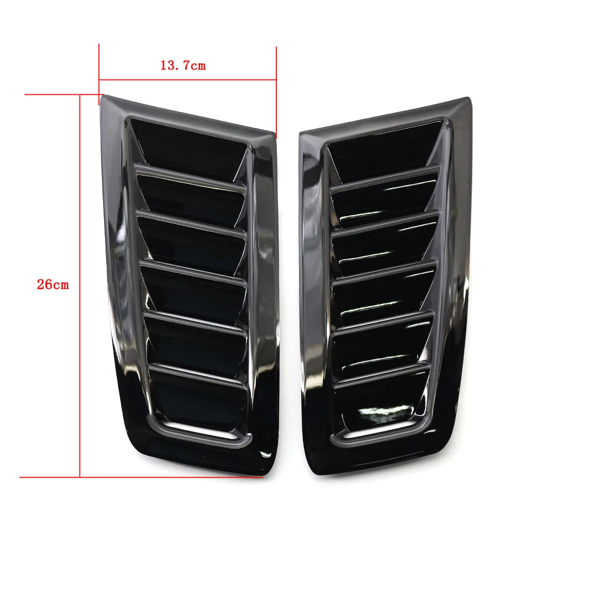 R-AUTO Front Engine Hood Bonnet Vents Hood Air Outlet Decorative Scoop Car Styling For Ford Focus MK2 2004-2011 MK3 2011-2015
