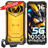 DOOGEE S200 X VIP Edition 5G AI Rugged Phone Android 16 48GB+512GB Smartphone 1.32\