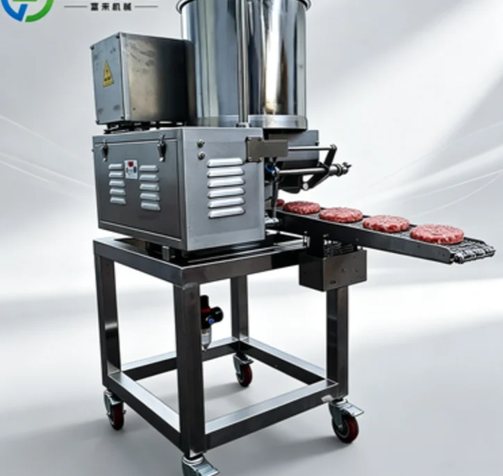 Multi Shape Custom Meat Patty Forming Machine Easy to Clean Meat Patty Forming Machine