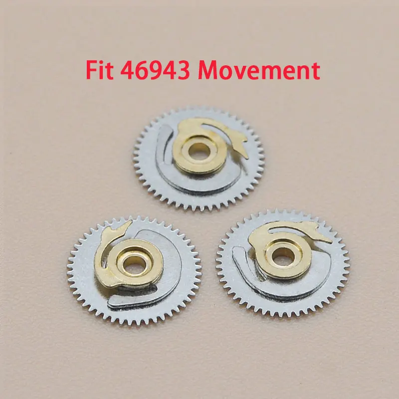 2/5 PCS 46941 46943 Movement Watch Calendar Driving Wheel Fits Oriental Double Lion Watch Accessories Aftermarket Spare Parts