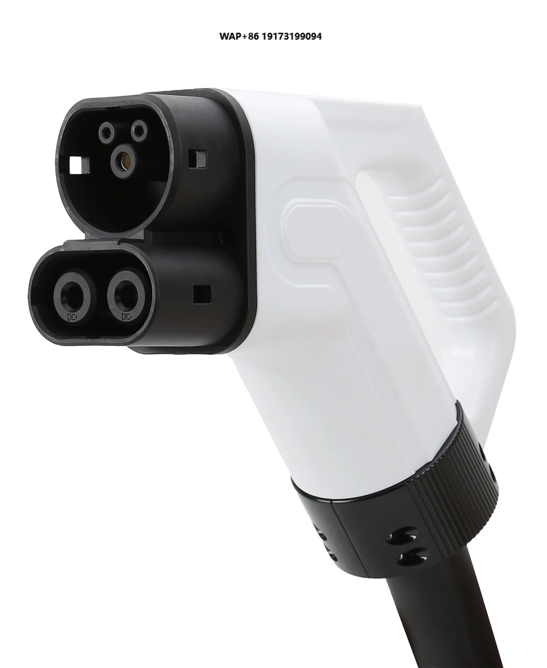 High-Current CCS2 Combo DC Fast Charging Plug with 5m Cable, 150A/200A Rated Connector for EV Manufacturing and Charging Systems