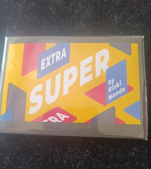 cartao-super-extra-de-rizki-nanda-baralho-de-poquer-truque-para-truques-de-magico-de-rua-close-up