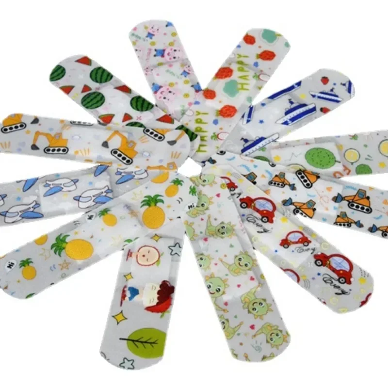 Woundplast Tiritas infantiles transparentes con dibujos animados