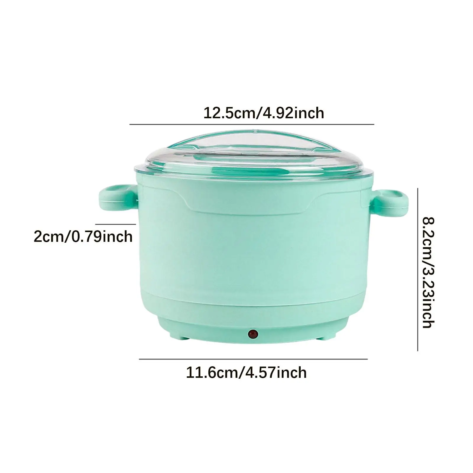 سخان شمع لإزالة الشعر لخرز الشمع الناعم والصلب وعاء شمع مدمج محمول احترافي للجسم والوجه والأقدام والنساء