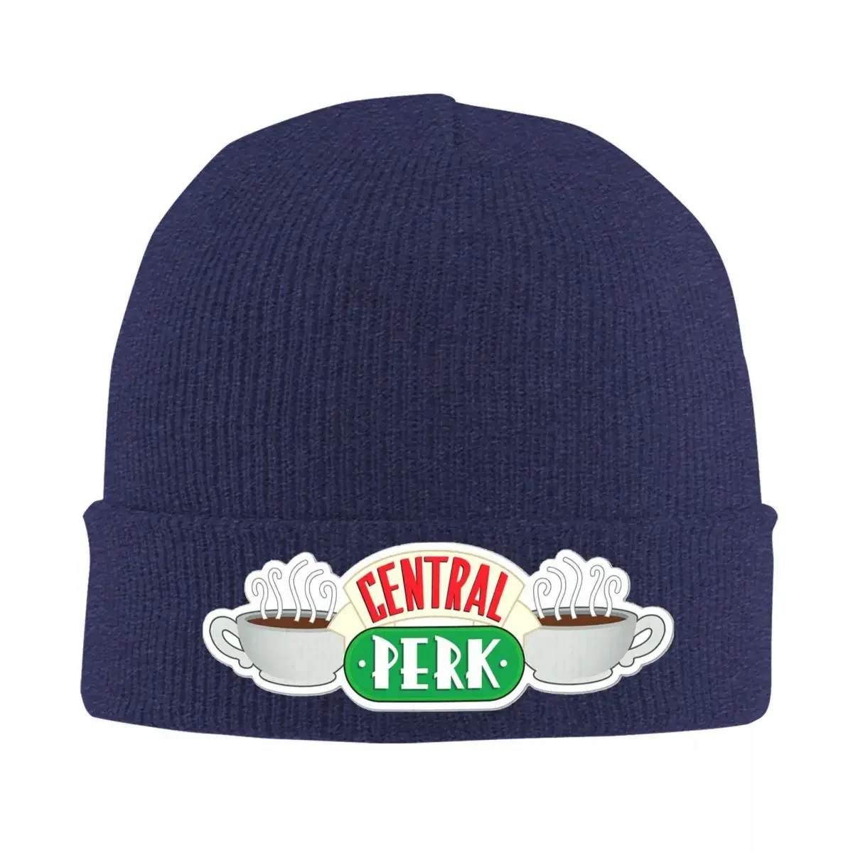 Central-Perk-Logo Friends Tv Show Hat Autumn Winter Beanie Ski Cap Female Male Skullcap