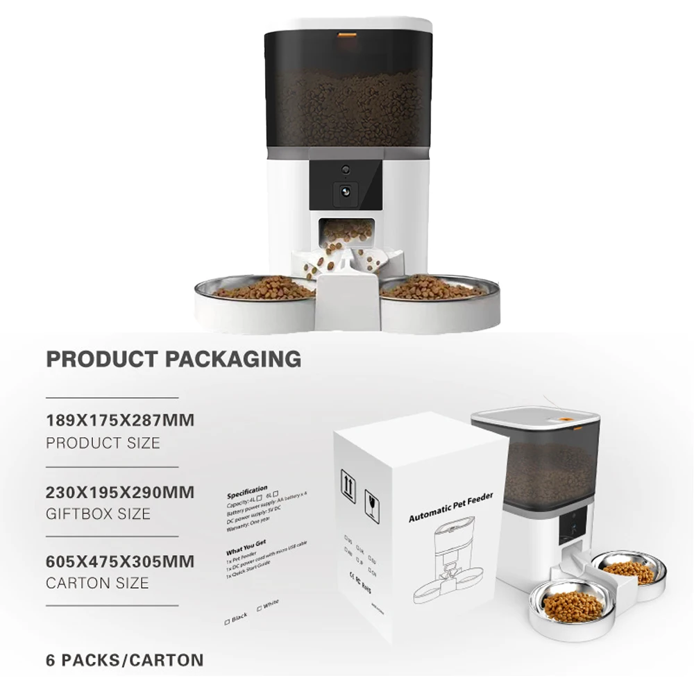 Automatic Pet Feeder With HD Camera 4