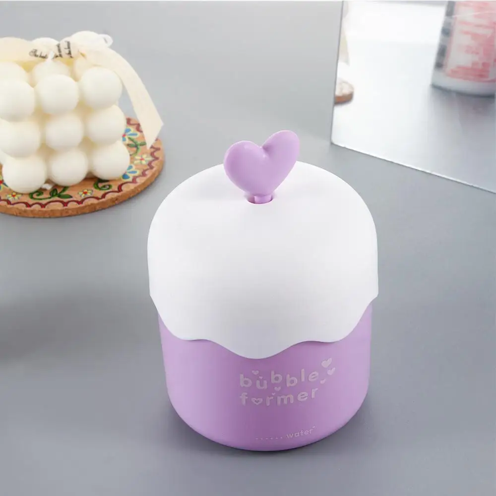 Bolha de chicote durável limpeza profunda espuma rápida bolha foamer bubbler fabricante de espuma copo para limpador facial