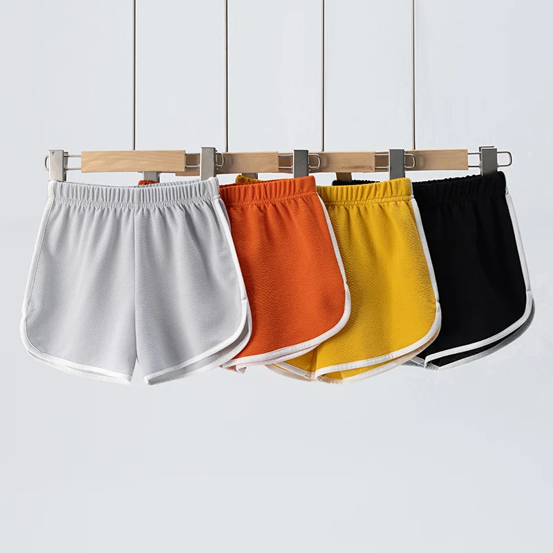 4/1 pezzi estate per bambini tinta unita basic piccoli pantaloni caldi ragazzi sport pantaloncini casual ragazze moda Joker comodo pantaloni da spiaggia