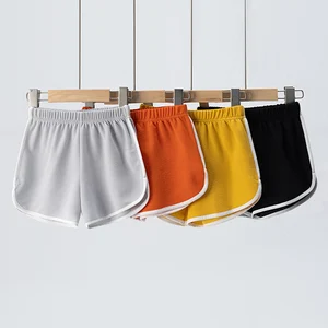 Comfortable shorts for boys and girls, casual children's shorts, warm monochrome pants, summer 10 Main Board of Sales - №4