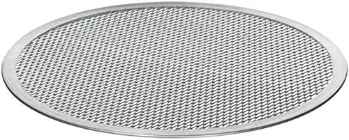 18712 Schermo per pizza, lunghezza 12", larghezza 12", argento