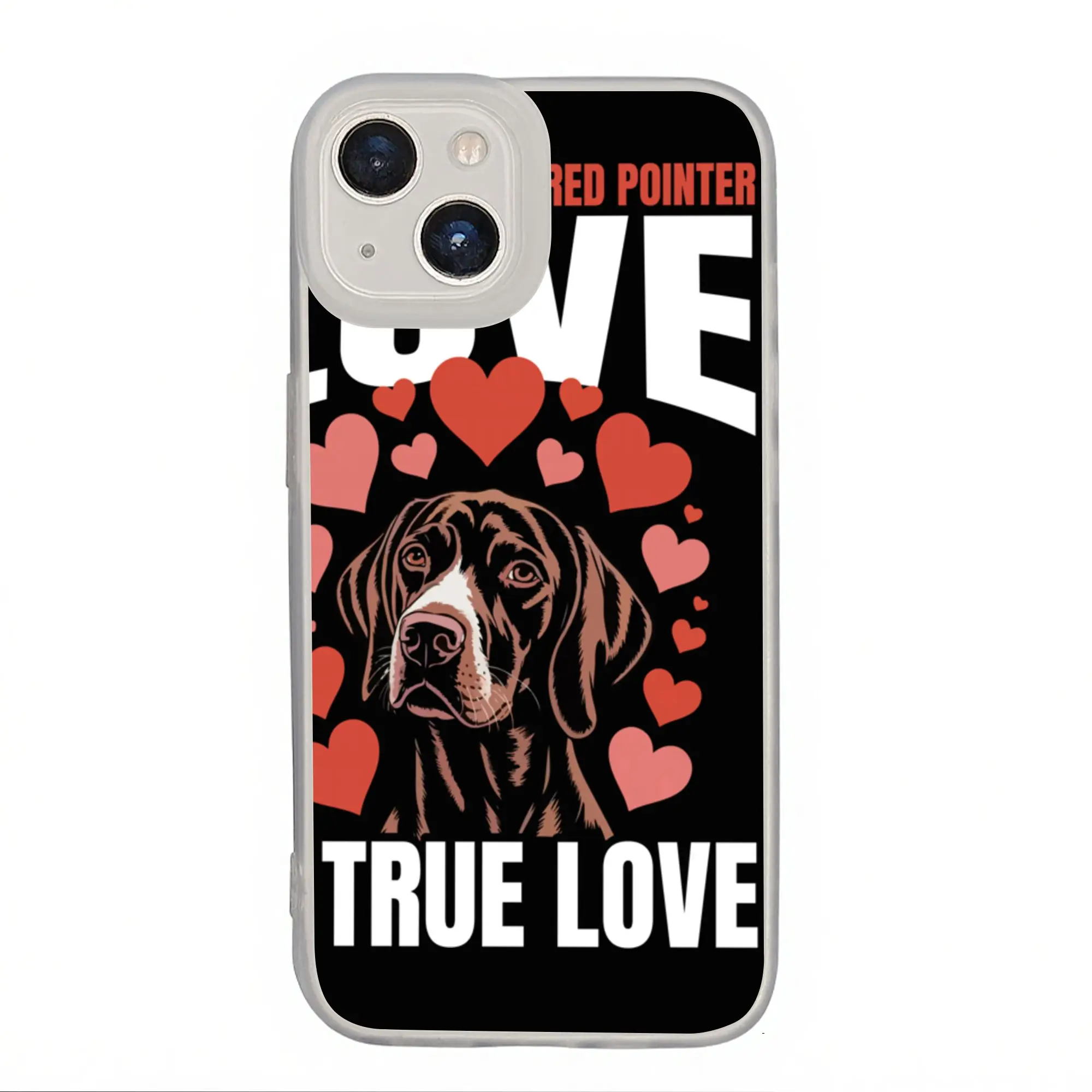New Armor Bumper Shockproof German Shorthaired Pointer Dog Phone Case for IPhone 17 16 15 14 13 12 11 view 2