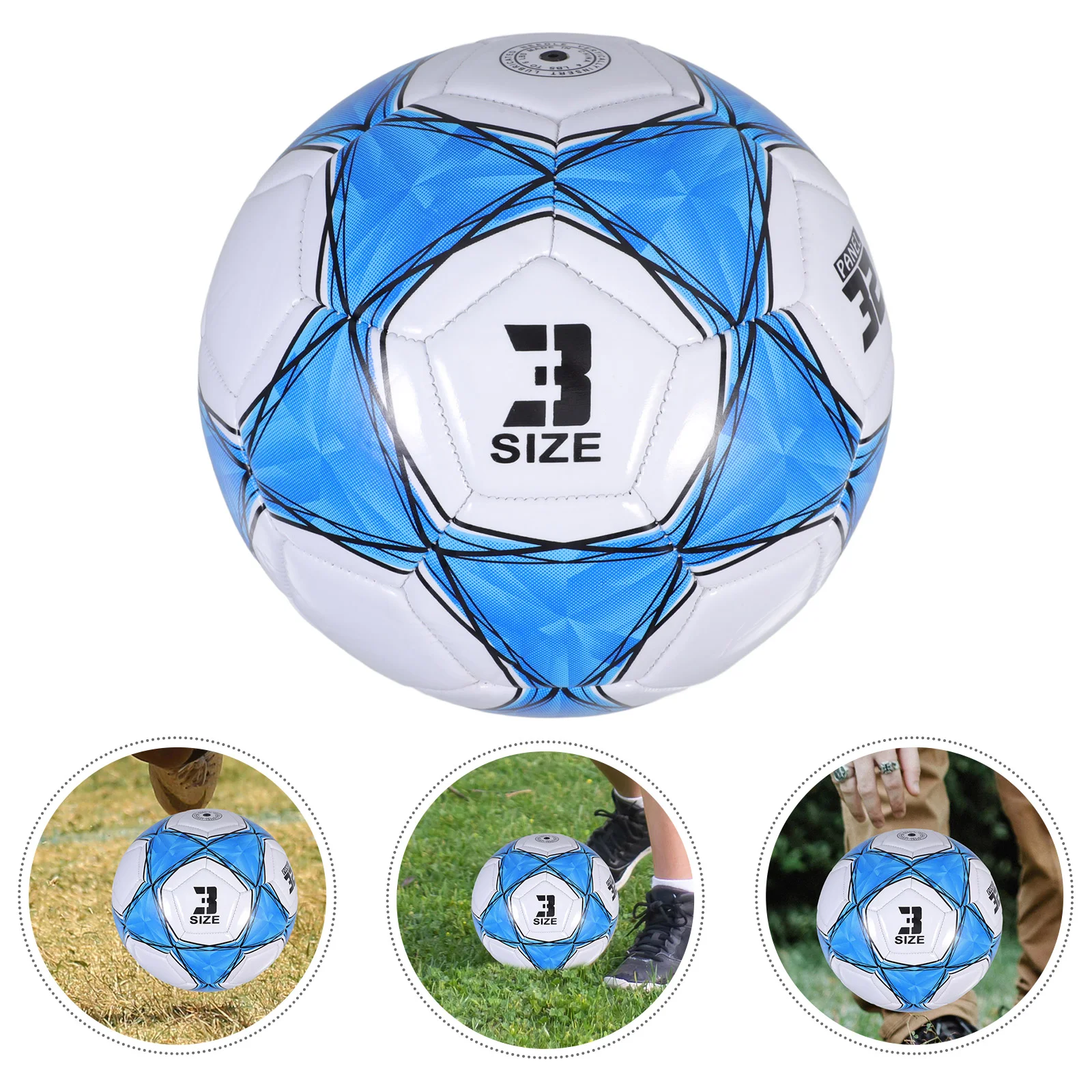 Soccer Ball Football Number 3 Baby Training Thicken Select Size Youth Mini Toddler