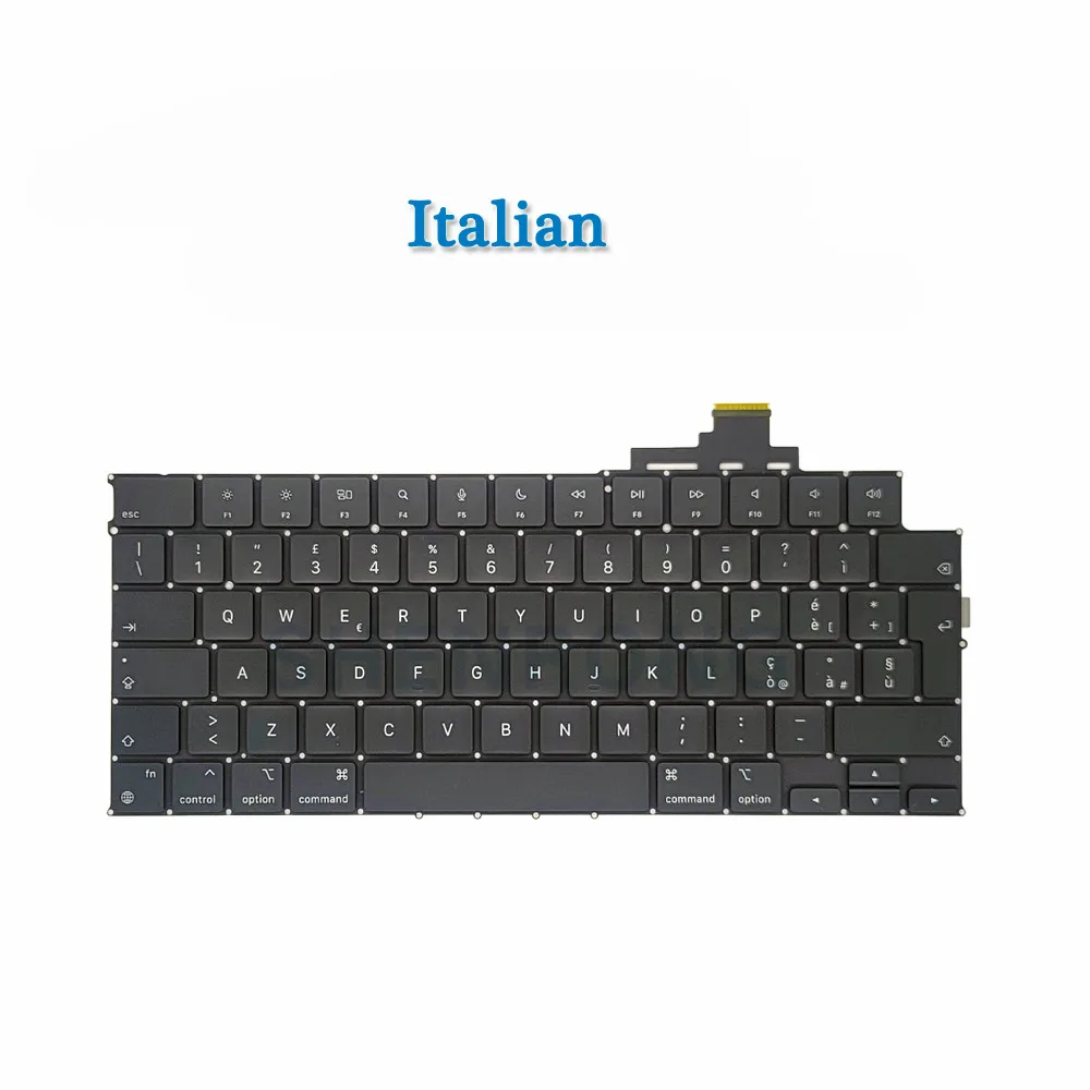 A2941 Keyboard US UK English French German Spanish Russian For
