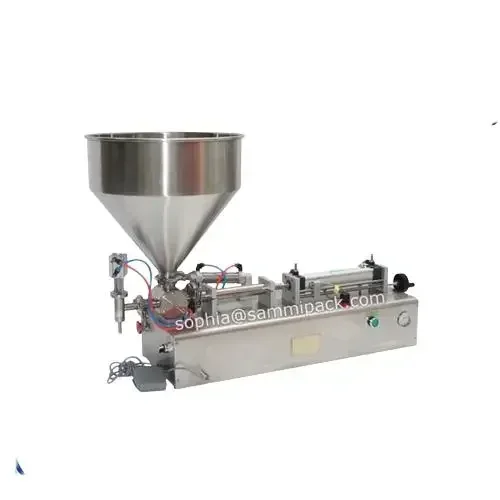 Pneumatic Stainless Steel Whipped Cream Filling Machine