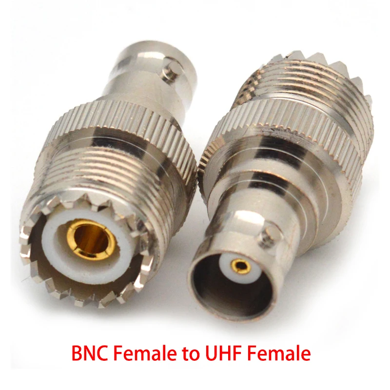 1 Stück Q9 BNC-Adapter Stecker-Buchse auf SMA UHF N-Typ PL259 SO239 BNC BANANA Stecker-Buchse RF-Steckverbinder-Adapter Testkit Kupfer Messing – Detail 6