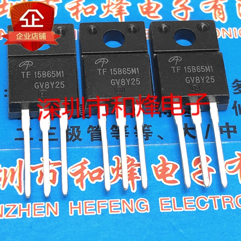 

TF15B65M1 AOTF15B65M1 TO-220F 650В 15А