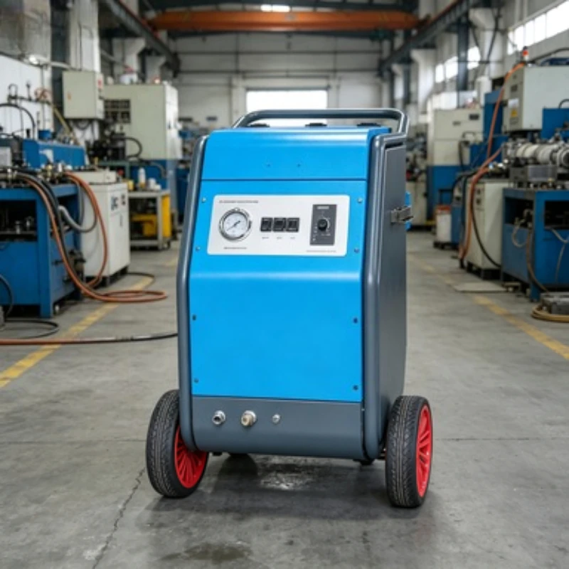 

Dry Ice Blasting Device For Electronics And PCB Resin Cleaning