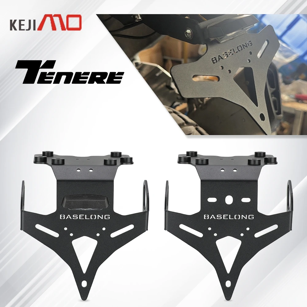 

For Yamaha Tenere 700 T7 Rally 700 World Raid 2019 2020 2021 2022 2023 2024 2025 Rear Tail Tidy Kit License Plate Holder Bracket